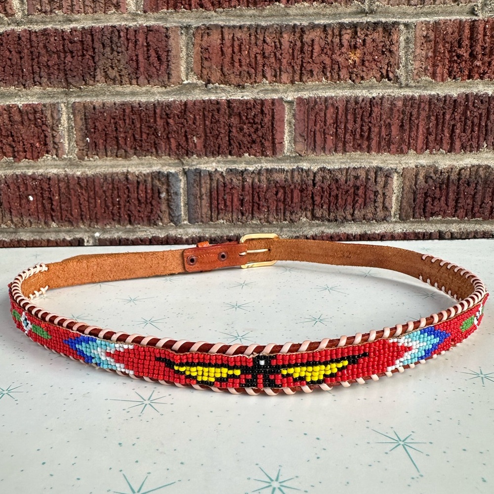 Vintage Beaded Belt